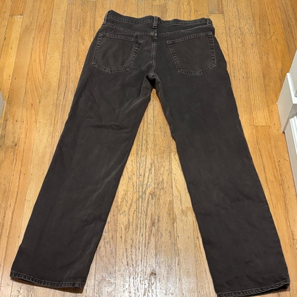 EUC Gap 90s loose mid rise brown jeans - 27 - Picture 2 of 6